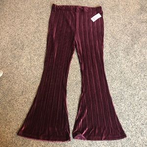 NWT Target Velvet Textured Pants